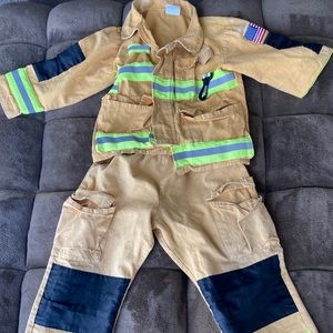 Fireman imaginary play